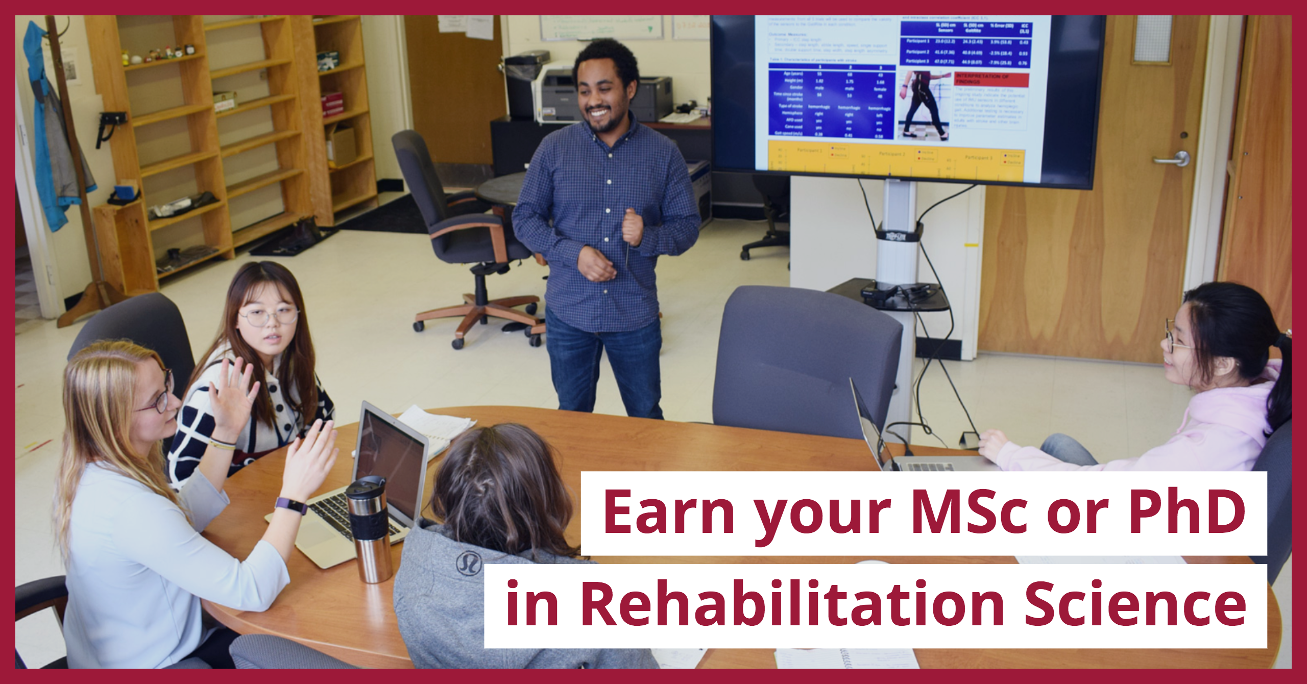 Rehabilitation Science Online Information Sessions